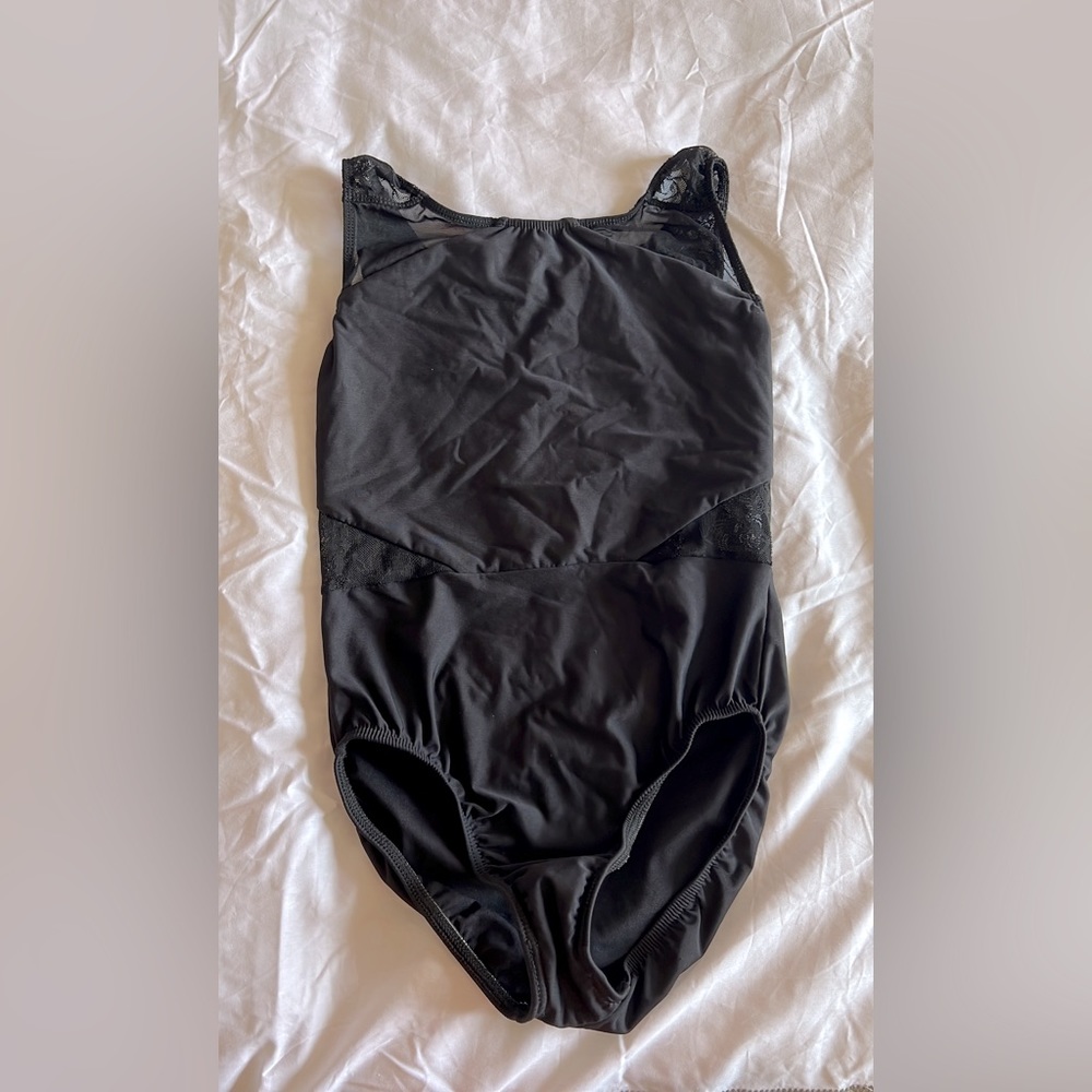 Black Leotard with Lace details